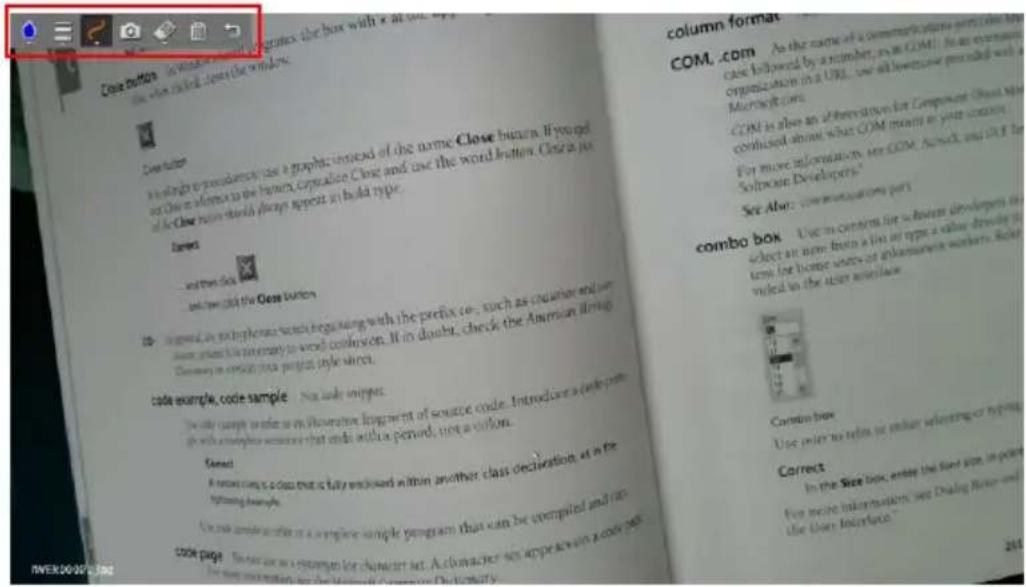 AVer AVerVision M11-8MV - Beschreibung der Wiedergabe-Symbolleiste - 14