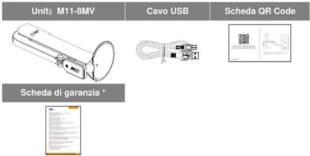 AVer AVerVision M11-8MV - Contenuto della confezione - 1