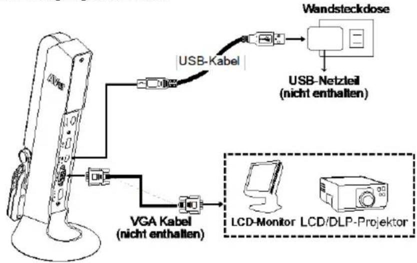AVer AVerVision M11-8MV - VGA-Verbindung - 1