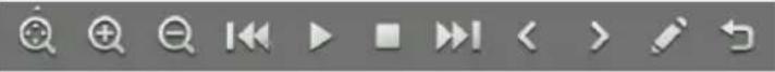 AVer AVerVision M11-8MV - 播放工具列說明 - 1