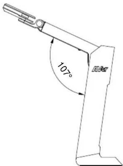 AVer AVerVision M11-8MV - カメラアーム部の角度調節 - 1