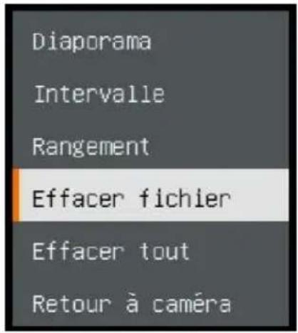 AVer AVerVision M11-8MV - Effacer fichier - 2