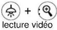 AVer AVerVision M11-8MV - Touches du menu lecture - 2