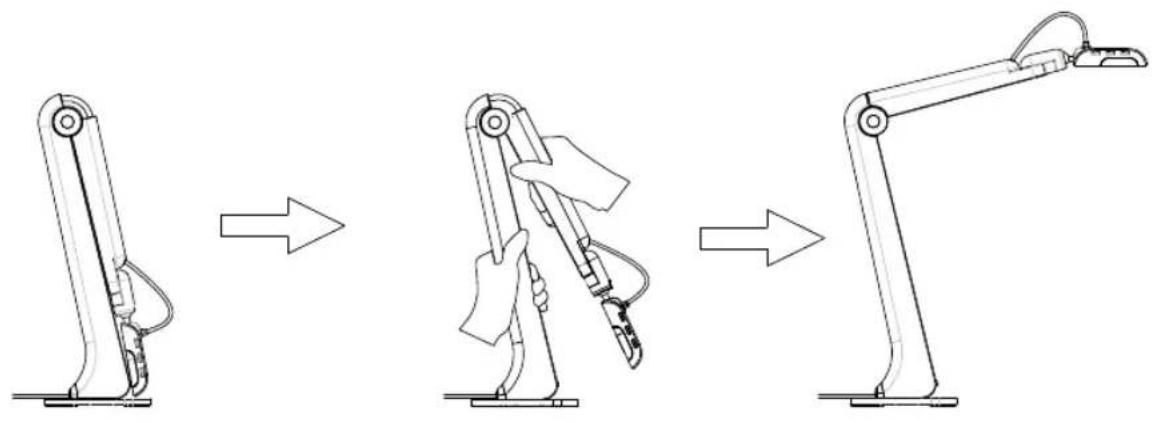 AVer AVerVision M5 - Déploiement de la caméra - 1