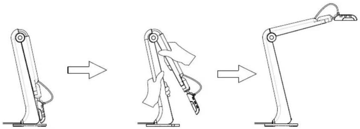 AVer AVerVision M5 - Unfold the Camera - 1