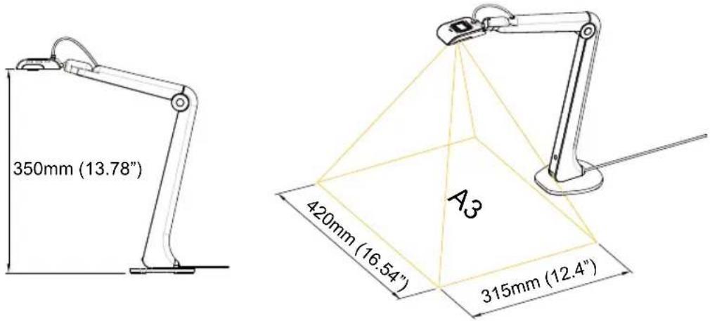 AVer AVerVision M5 - アーム部の調整 - 2