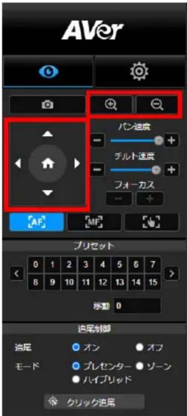 AVer DL10 - パンチルト・ズーム操作 - 1