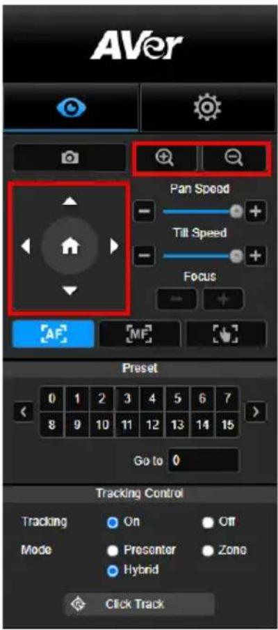 AVer DL10 - Pan-Tilt-Zoom Control - 1