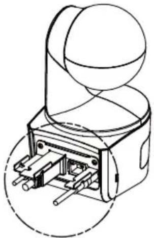 AVer DL10 - Installation der Kabelbefestigungsplatte - 2