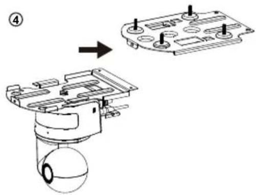 AVer DL10 - Ceiling Mount Installation (Optional) - 4