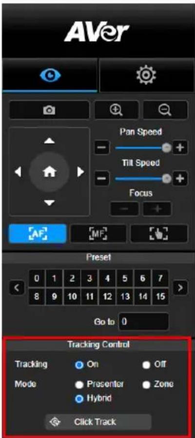 AVer DL10 - Tracking Control - 1