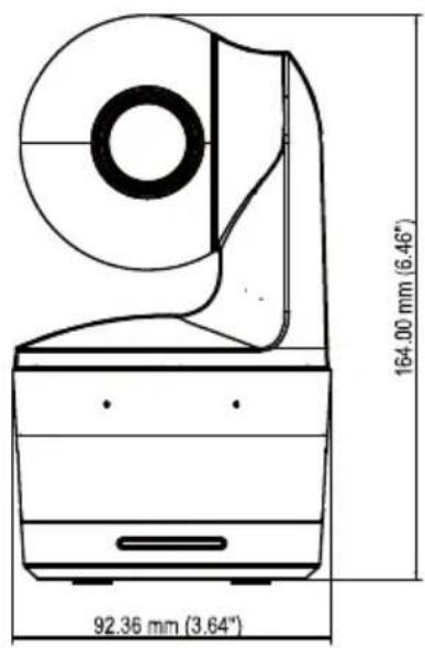 AVer DL10 - Dimensiones - 1