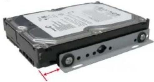 AVer EXR6004 mini - Instalação da unidade de disco rígido - 3