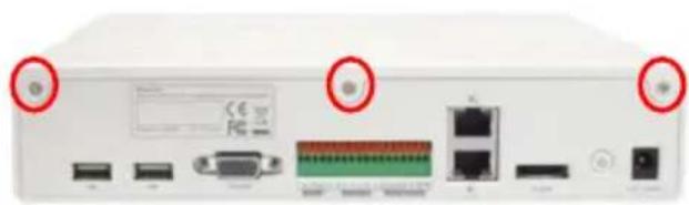 AVer EXR6004 mini - Instalar el disco duro - 2