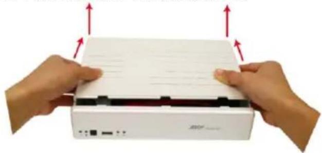 AVer EXR6004 mini - Install the hard disk - 5