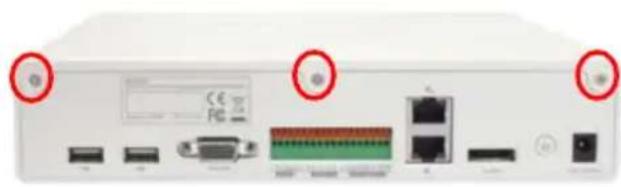 AVer EXR6004 mini - Installazione del disco rigido - 2