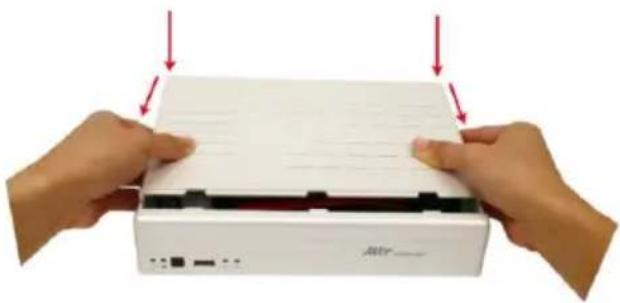 AVer EXR6004 mini - Install the hard disk - 7