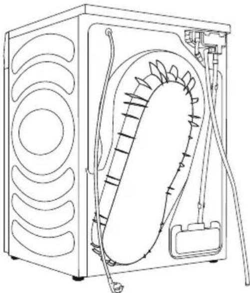 HISENSE DH5S902BW - VIDANGE DU CONDENSAT - 1