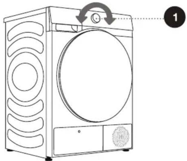 HISENSE DH5S902BW - ÉTAPE 3 : SÉLECTION DU PROGRAMME DE SÉCHAGE - 2
