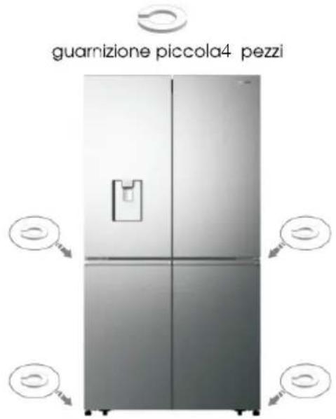 HISENSE RQ758N4SBFE - Allineare le Porte (se necessario) - 1