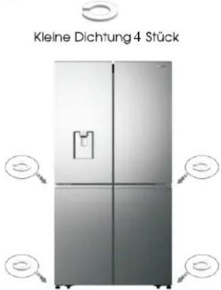 HISENSE RQ758N4SBFE - Türen ausrichten (bei Bedarf) - 1