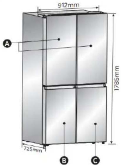 HISENSE RQ758N4SBFE - Temperature - 1