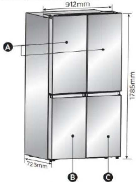HISENSE RQ758N4SBFE - Temperatuur - 1
