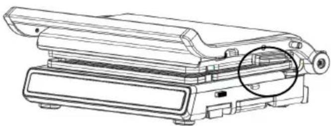 HISENSE HCG1600DBT - Положение жарочных пластин - 2