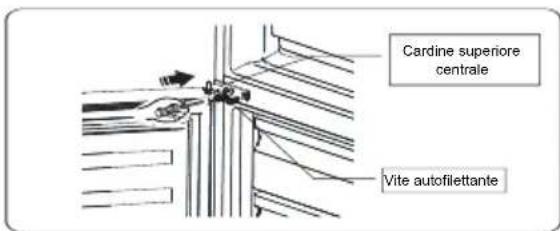 HISENSE RT267D4AWE - Invertire la porta - 22