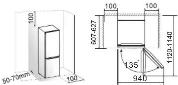 HISENSE RT267D4AWE - Ventilation de l'appareil électrique - 1