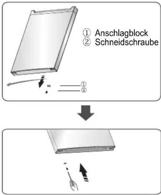 HISENSE RT267D4AWE - Seitenwechsel der Tür - 15