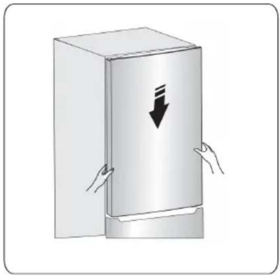 HISENSE RT267D4AWE - Invertendo a porta - 20