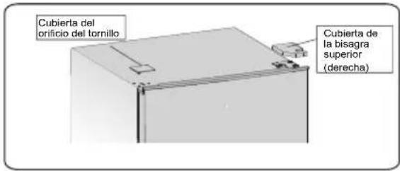HISENSE RT267D4AWE - Tapa de la bisagra izquierda - 2