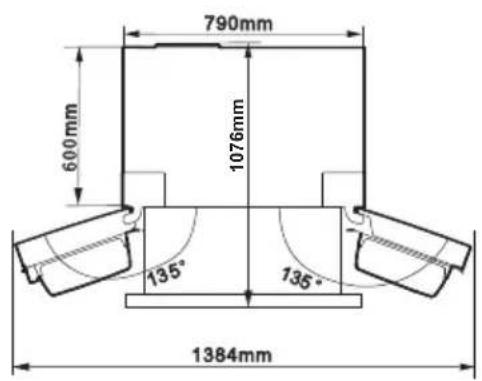 HISENSE RF540N4WIE - Ventilation of appliance - 2