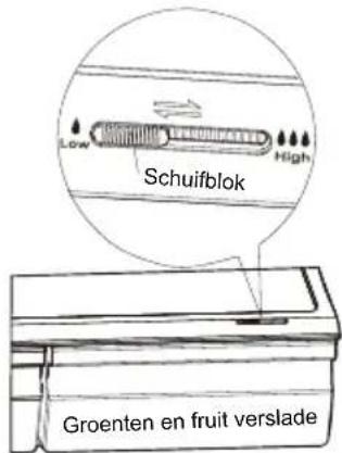 HISENSE RF540N4WIE - Verslade en vochtigheidsregeling - 1