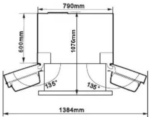HISENSE RF540N4WIE - Ventilação do aparelho - 3