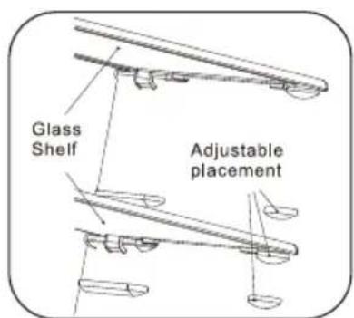 HISENSE RF540N4WIE - Door rack - 3