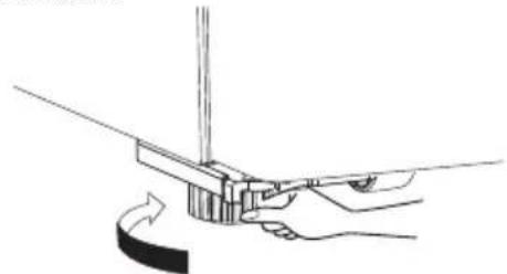 HISENSE RF540N4WIE - Nivellierung des Geräts - 2
