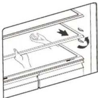 HISENSE RF540N4WIE - Supporto della porta - 2