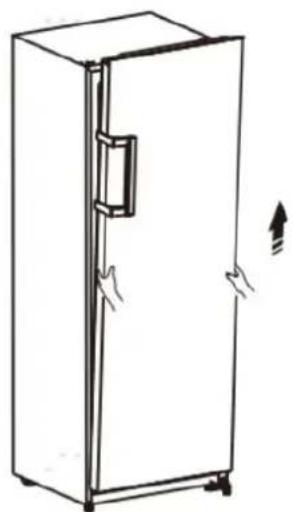 HISENSE RL415N4ACE - Reversing the door - 4