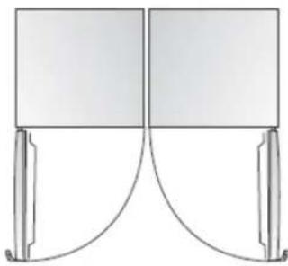 HISENSE RL415N4ACE - Installing refrigerators in pairs - 1