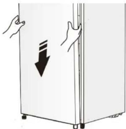 HISENSE RL415N4ACE - Het omkeren van de deur - 19