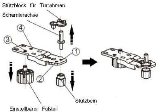 HISENSE RL415N4ACE - Seitenwechsel der Tür - 18