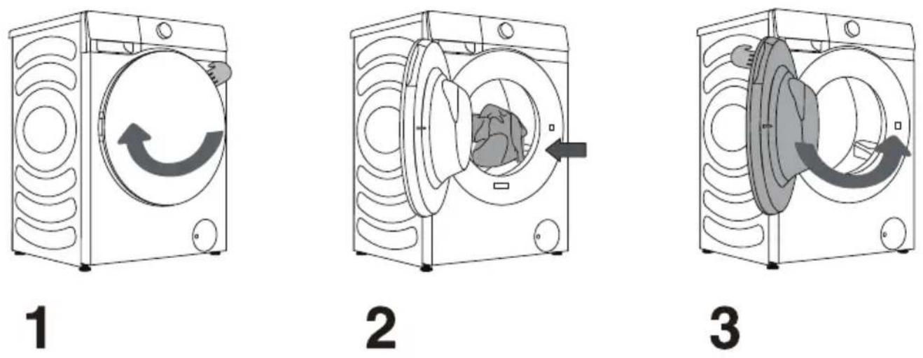 HISENSE WF5S1045BB - ALLUMAGE DU LAVE-LINGE - 2