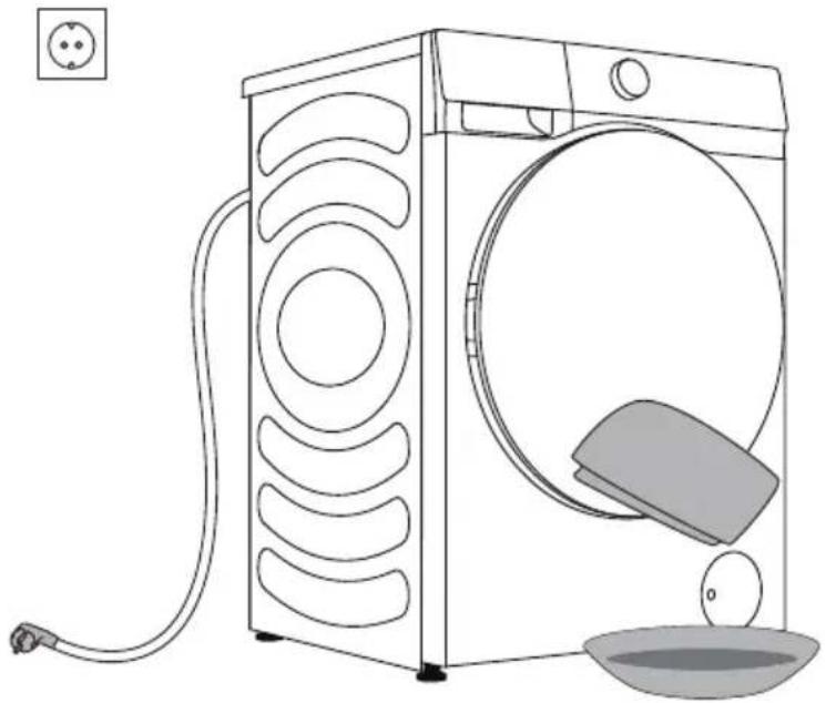HISENSE WF5S1045BB - NETTOYAGE DE L'EXTÉRIEUR DU LAVE-LINGE - 1