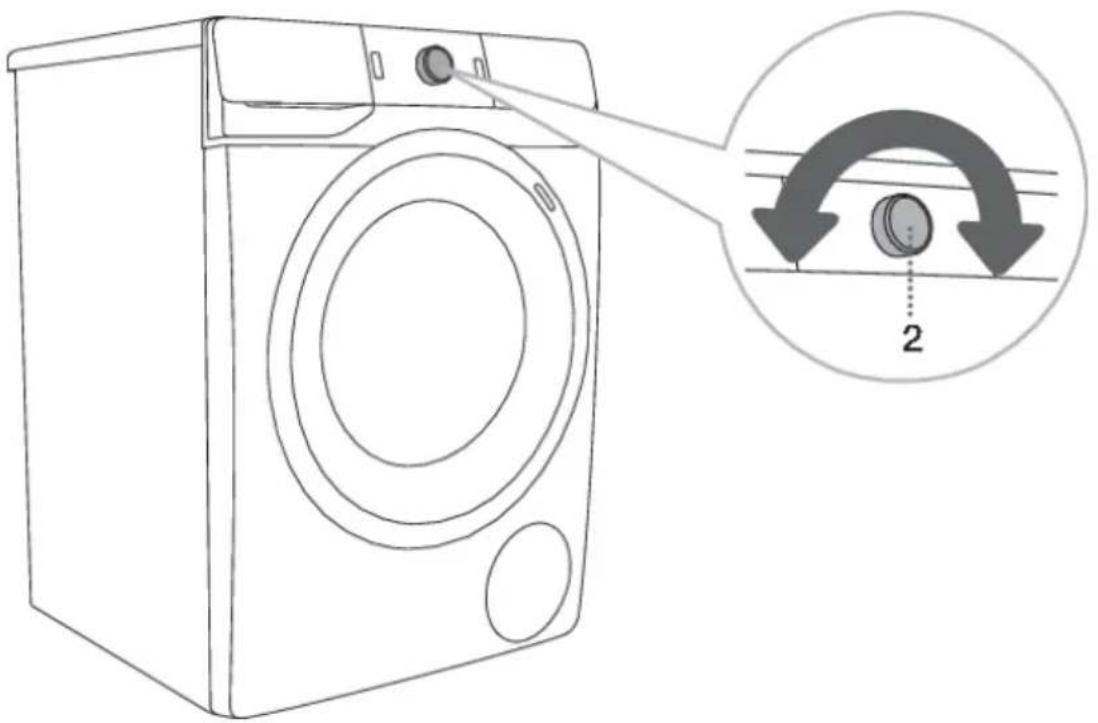 HISENSE WF3V943BW - Étape3:choixduprogrammedelavage - 1