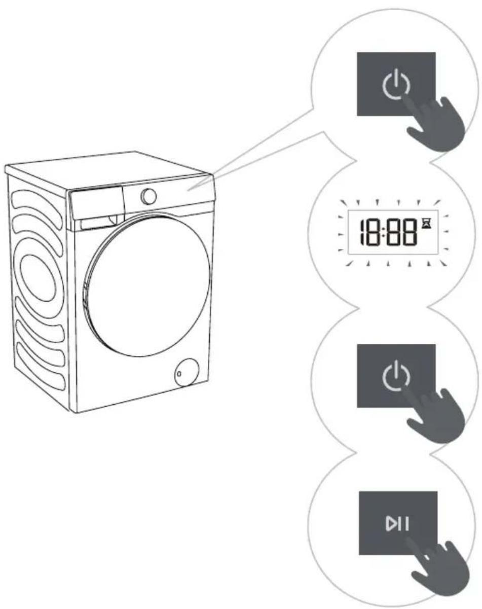 HISENSE WF3S1045BW3 - ÉTAPE 5 : DÉMARRAGE D'UN PROGRAMME DE LAVAGE - 2