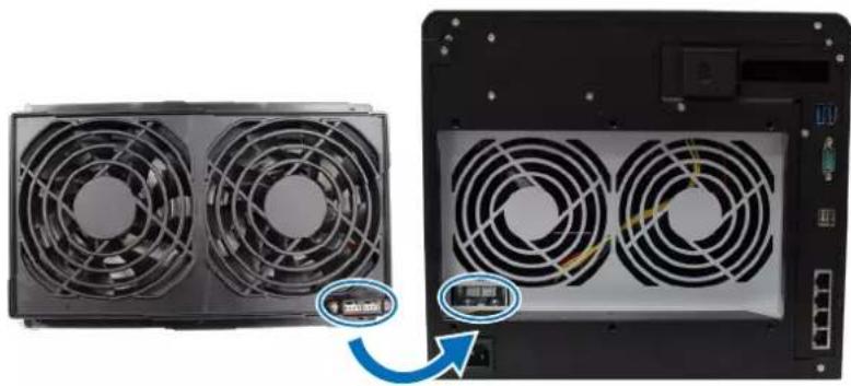 SYNOLOGY DiskStation DS2422+ - Remplacer le ventilateur du système - 3