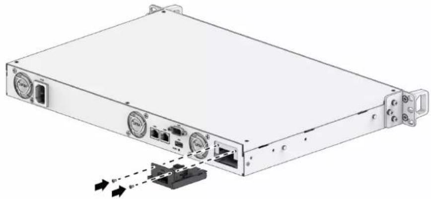 SYNOLOGY RackStation RS422+ - Pour installer un module de mise à niveau du réseau - 2
