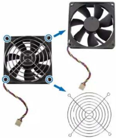 SYNOLOGY DiskStation DS1621+ - Remplacer le ventilateur du système - 5